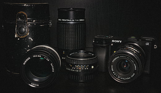 camera, dslr, lens, photography, photography equipments, sony