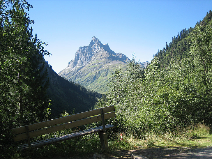 Alpine, montaña, paisaje de montaña, naturaleza