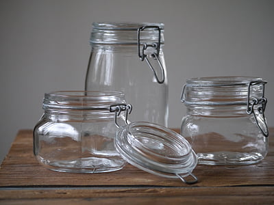 stock glass, candy-glass, glass, jar, no people, indoors, food