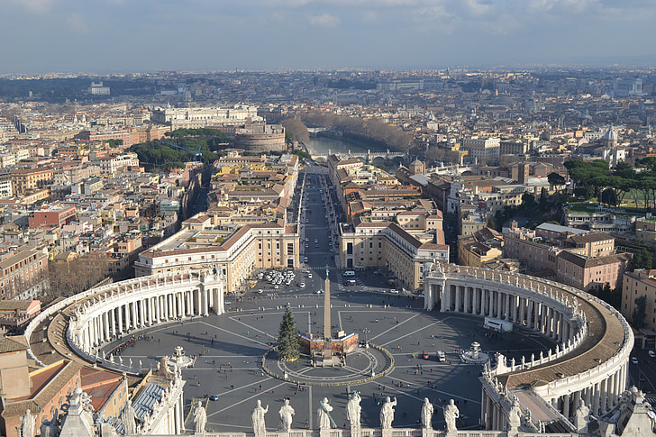San pietro, Roma, Vatican II, ville, Italie, Basilique, Église