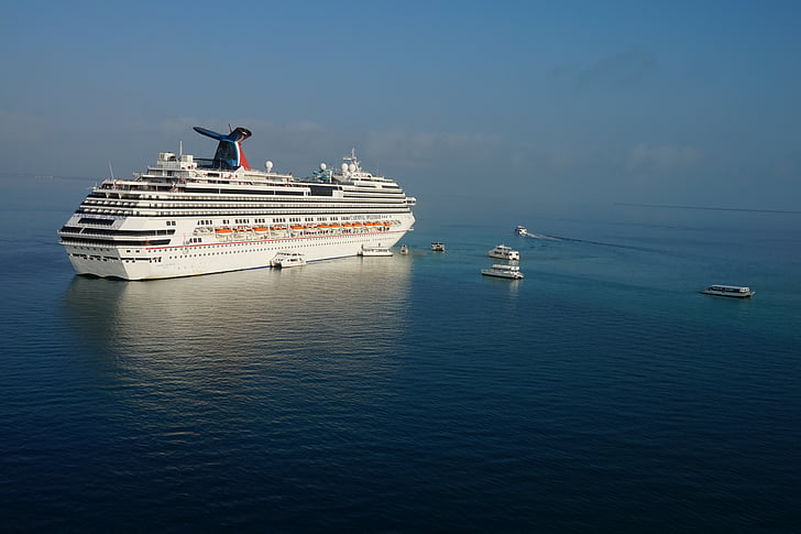 Cruise, hav, sjøen, reise, ferie, vann, skipet