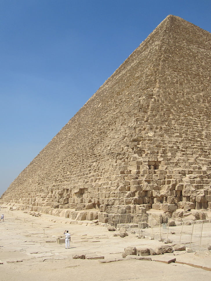 pyramidi, Egypti, Desert