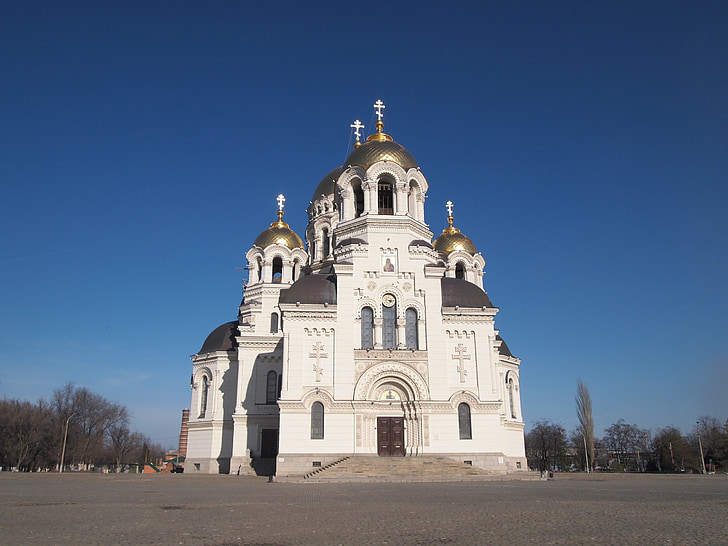 russia, novocherkassk, cathedral, voznesensky cathedral
