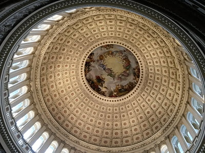 Capitol, Washington, dome, arkitektur, berømte place