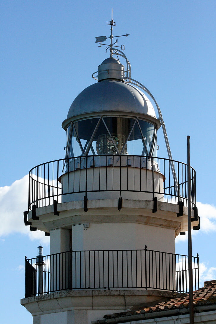 Lighthouse, Peñíscola, Castellon, arkitektur, turisme, Spanien, Valencia