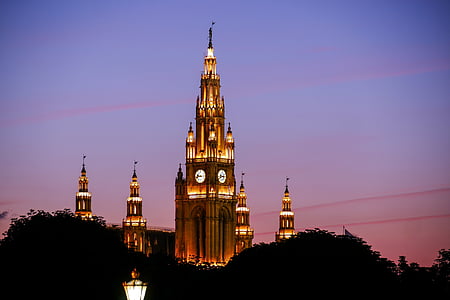 Bécs, Ausztria, Európa, Rathaus