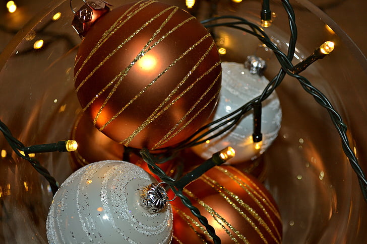 jul, Christmas løg, Christmas bolde, julepynt, dekoration, belysning, pærer