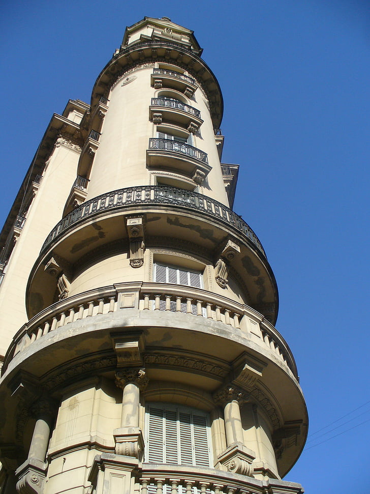 budova, Buenos aires, Argentina, kola