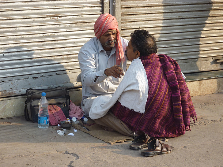 coiffeur, l'Índia, Delhi