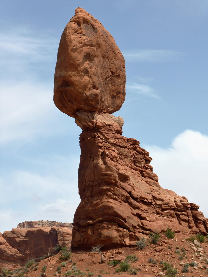 Rock, Utah, Amerika, balanse, balanse rock, natur, Rock - objekt