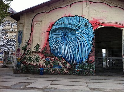 art de la rue, Grafitti, peinture