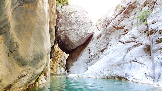 rock, turkey, canyon, canyon goynuk, mountain, nature, water