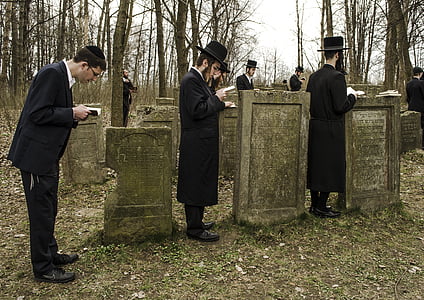 judío, personas, la tumba de, muerte