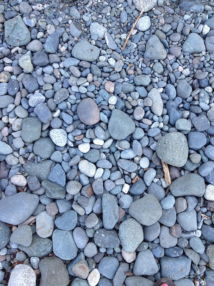 rocks, dry, river, stone, nature, landscape, texture