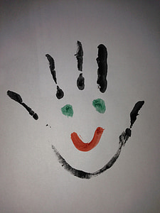 儿童, 孩子的手, 有趣, 性格开朗, 心情, 微笑, 光线