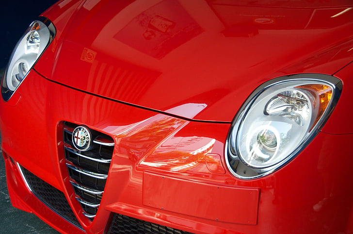 sports, auto, red, vehicle
