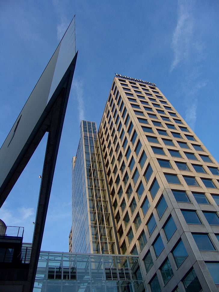 arkitektur, tornet, byggnad, Dortmund, skyskrapa, Office, kontorsbyggnad
