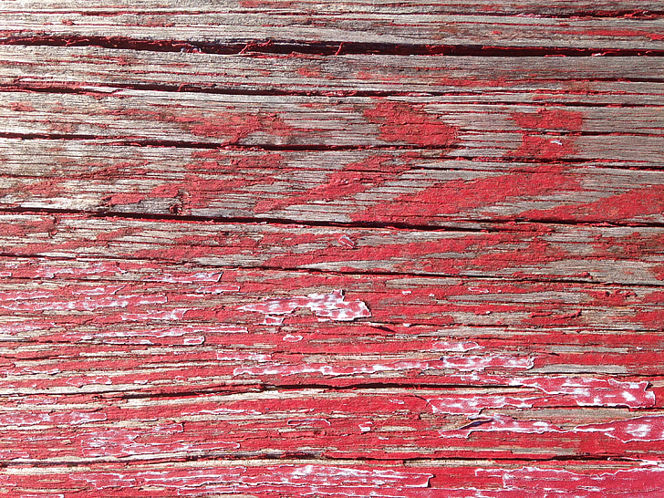 medienos, kaimiško stiliaus, raudona, medienos fone, tekstūros, grubus, lentų