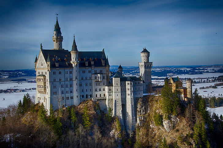 Đức, Bayern, lâu đài, Kristin, lâu đài cổ tích, lâu đài Neuschwanstein, địa điểm tham quan