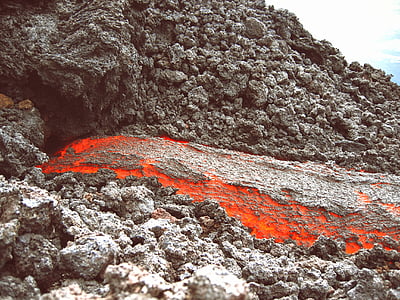 lava, magma, Gunung berapi