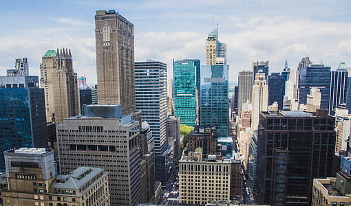ニューヨーク, 超高層ビル, 建物, 市, アーキテクチャ, 高さ, トレス