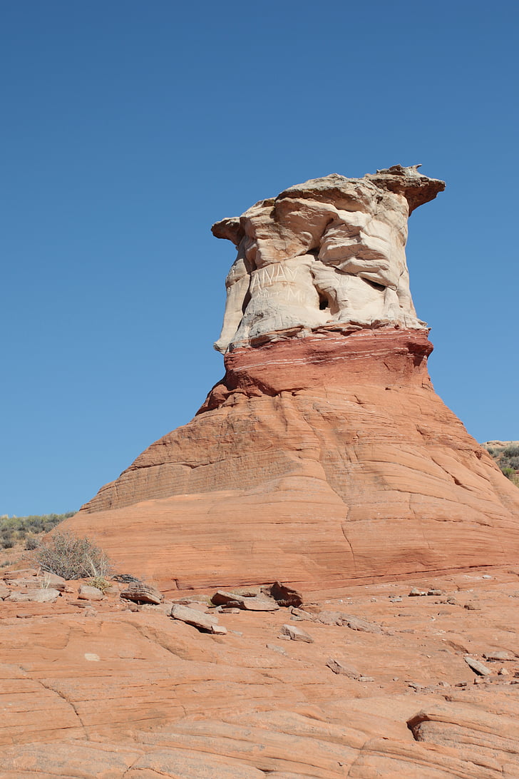 Canyon, Antelope canyon, Arizona, röd, Sand, Rock, Navajo