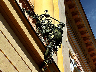 ornamentos de fachada, arquitetura, Pécs