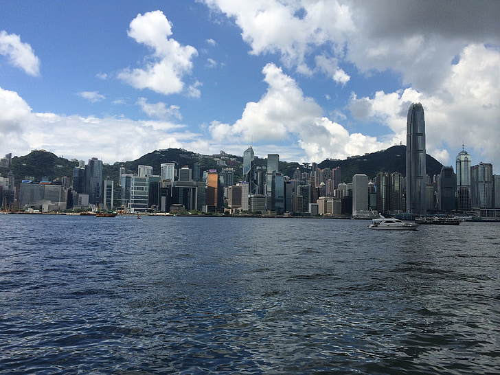 hong kong, victoria harbour, conference and exhibition center
