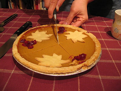 gresskar pai, dessert, mat, bakt, ferie, Thanksgiving, hjemmelaget