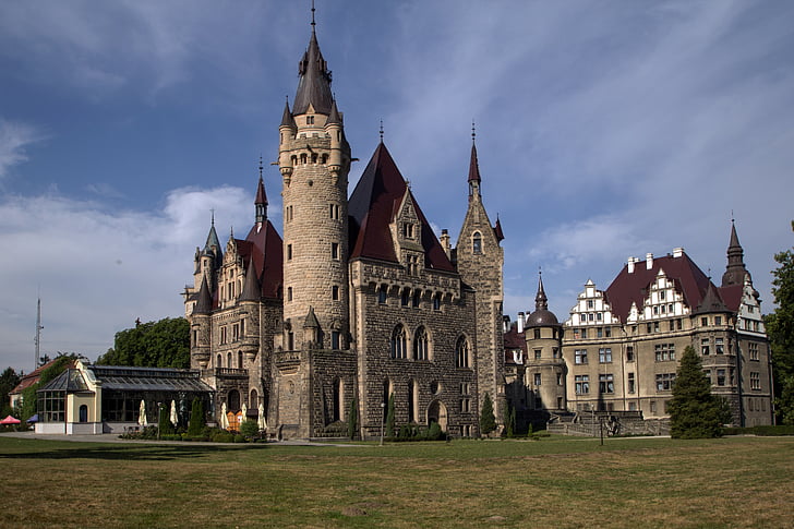 Sabine, Moszna, lâu đài, Silesia, neorenesans, kiến trúc, lịch sử
