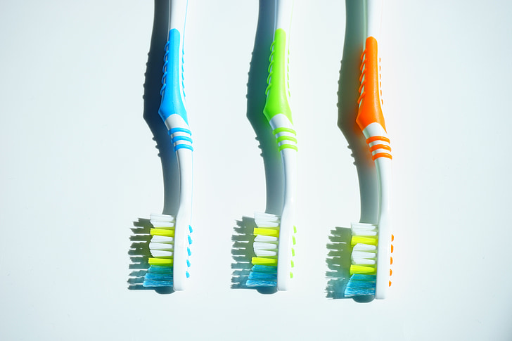 zobne ščetke, higiena, čiščenje, zobozdravstva, zobno higieno, zobna ščetka glavo, na zdravje