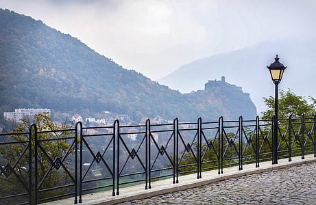 bridge, view, czech republic, mountain, nature, outdoors