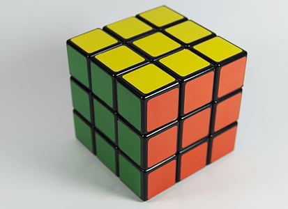 rubiks, cube, toy, game, colors, puzzle, mind