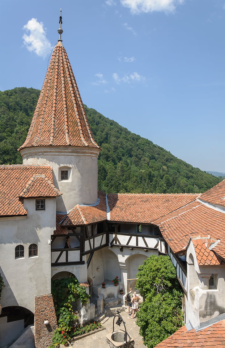 Romania, Bran, Castle, matkustaa, arkkitehtuuri, katto, Euroopan