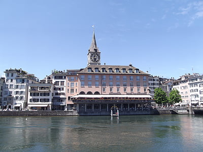 Zurich, sông, thành phố