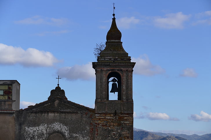 sicily, italy, holiday, church, tower, bell