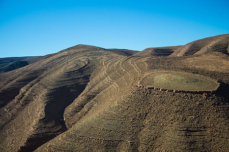 Atlasz-hegység, Szahara, Marokkó, hegyek, táj, nem az emberek, hegyi