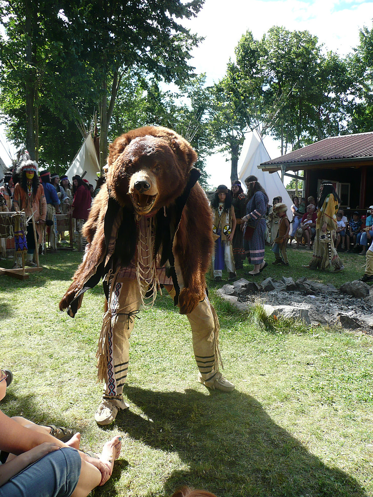 casual gruppe, Festival, dans, Mescalero apachen
