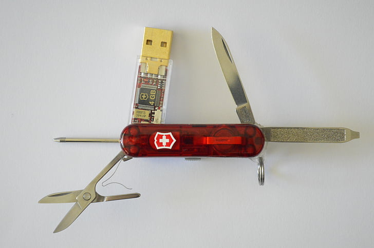 švajčiarsky armádny nôž, nôž, švajčiarsky nôž, Victorinox, vyrobené vo Švajčiarsku, nerez, Multifunkčné