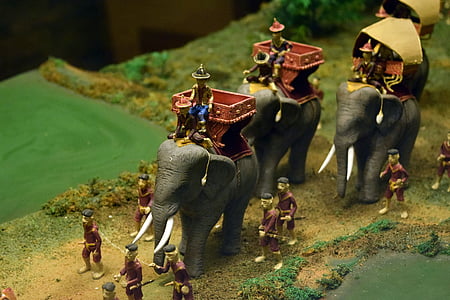 töreni Kral, fil, hükümdar, Chiang mai Tayland, Tayland