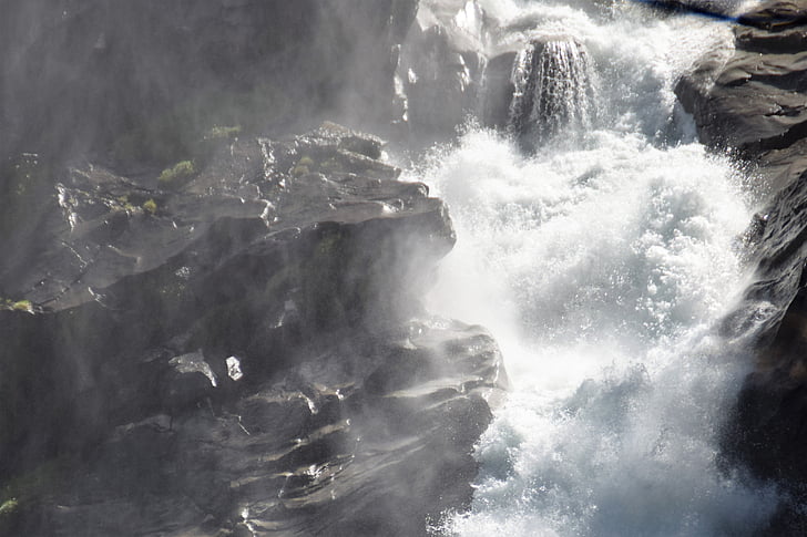 cascada, Krimml, naturaleza, agua, montañas, cascadas de Krimml, Río