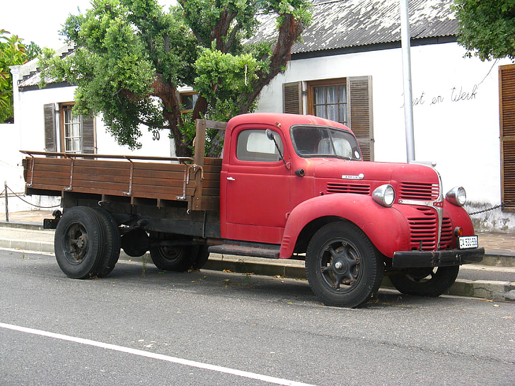 oldtimer, truck, old car, auto, old truck, vans, commercial vehicle