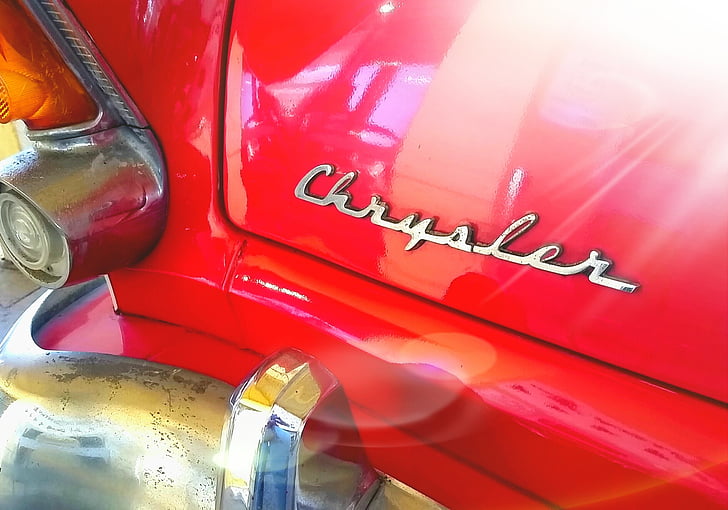 Chrysler, Vintage, Classic, auton, auto, auto, moottori