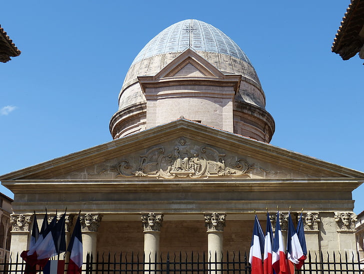 Marseille, Charité, Franciaország, kupola, Múzeum, óváros, épület