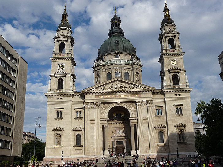 Budapešť, Architektura, Maďarsko, Katedrála St. stephan