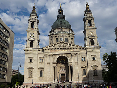 Budapest, arkitektur, Ungern, St Stephans katedral