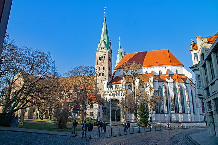 Augsburg, Bavière, Allemagne, Souabe, Dom, Église de la visitation, religion