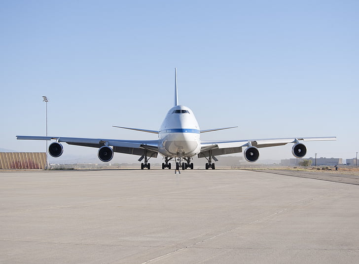 jetliner, Boeing-747sp, muutettu, kaukoputki, NASA, kansallisten, ilmailu ja avaruus