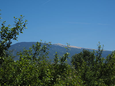 Ventoux, hegyi, Provence, Provence-i voralpen, mészkő, 1 912 m, természet
