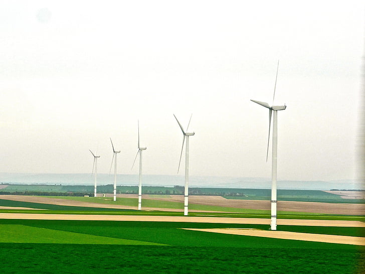 energi, grön, vind, makt, miljö, generation, effektivitet